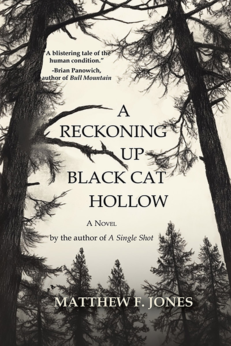 Book cover -A Reckoning Up Black Cat Hollow