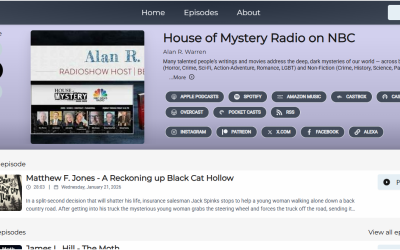 Matthew F. Jones Featured on House of Mystery Radio on NBC